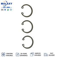 Steel Galvanized Black Zinc Plated ASTM A325 A307 GR2 GR5 193 E Clip Retaining Ring for Bores for Shafts DIN471 DIN472 DIN6799