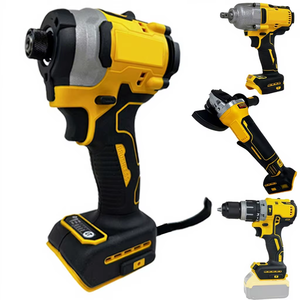 Meets Various Work Requirements Power Tool <b>Set</b> 20V Angle Grinder Screwdriver Impact Wrench Impact Drill Cordless Power Tool <b>Set</b> - Product Image 5