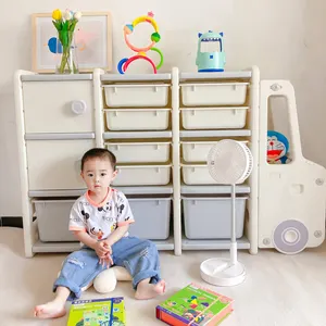 Toy Storage Organizer Box Regale für Spielzeug Auto Regal Baby Kindergarten Kinder Bücherregal Kleider schrank