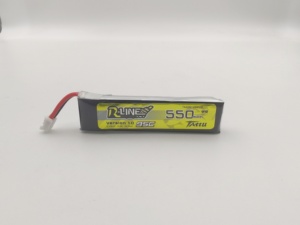 Batterie au lithium pour drone Grep, cellule de batterie 75C 550mAh 1S, batterie au lithium haute puissance pour drone, personnalisation - Product Image 2