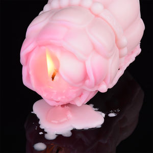 Faak Roze Maatwerk Lotus Wax Kaarsen Voor Paar Sm Game Lage Temperatuur Kaarsen Sex Massage Kaarsen Erotische Seksspeeltjes - Product Image 2