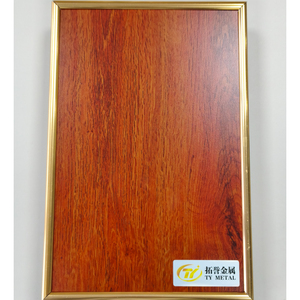 Panneaux décoratifs en <span class=keywords><strong>acier</strong></span> inoxydable 3D effet <span class=keywords><strong>bois</strong></span>, tôles en <span class=keywords><strong>acier</strong></span> inoxydable pour décoration intérieure - Product Image 5