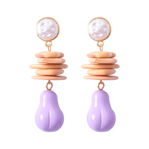 Boucles d'oreilles pendantes longues en forme d'étoile, plaquées or, style vintage, avec perles dorées, pour femme, bijoux fantaisie, nouveauté - Product Image 4