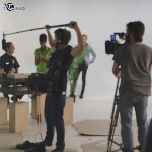 Kit de grabación de video para entrevistas y cine: Soporte de brazo, micrófono de escopeta, barra de extensión, barra de agarre para equipo, soporte de poste de carbono - Product Image 6