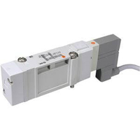 Vanne solénoïde SV1100-5W1U, 5 canaux, solénoïde, interface NPT, max. 254L/min, série SV 24V