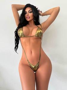 Re Mcgreen Star da donna Sexy <span class=keywords><strong>Micro</strong></span> Trikini estrema tentazione con lacci a tre punti set di reggiseno erotico babydoll sesso <span class=keywords><strong>Lingerie</strong></span> - Product Image 4