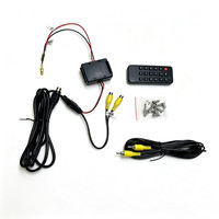 Sistema de Entretenimiento para Auto de 24 Pulgadas, Monitor Plegable con Montaje en Techo USB, Salida de Audio Estéreo para Camioneta, Autobús, Autocaravana