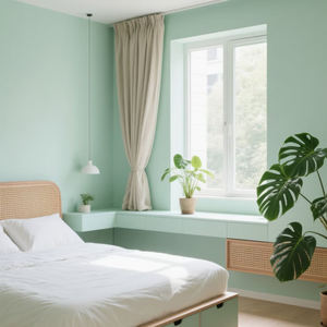 Chinesische Farbhersteller Hocheffiziente Waschbare Wasserbasierte Farbenfrohe Glänzende Innenwand-Dekorationsfarben - Product Image 4