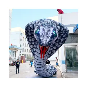 Customized Hot sale giant inflatable snake for advertising