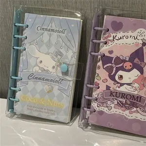 JM Creative girl heart DIY hand account book set small fresh high-value loose-leaf coil book Sanrio student girl notebook