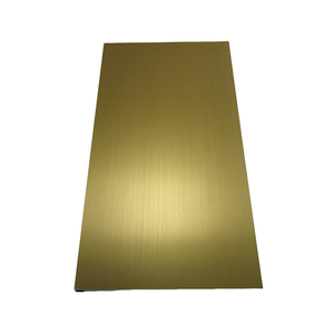 Tấm Nhôm Composite với kết thúc bằng kim loại cho hàng rào và tấm Ốp nhôm Composite - Product Image 1