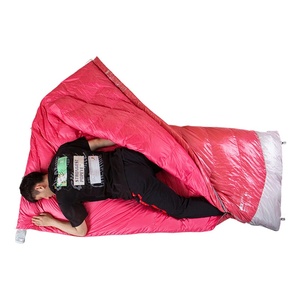 Saco de Dormir con Capucha Tipo Sobre, Cálido, de Nailon y Algodón Perlado, para Adultos, para Acampar al Aire Libre, para Usar en Casa o Durante la Descanso del Almuerzo - Product Image 2
