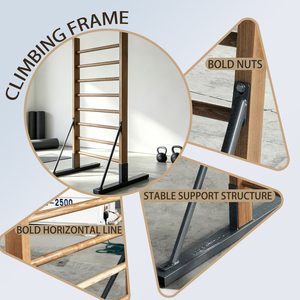 High-quality Wooden <b>Pull</b>-<b>up</b> <b>Bar</b>, Home Fitness Equipment for Indoor <b>Pull</b>-<b>ups</b>, Rehabilitation, Climbing and Stretching Training XQ - Product Image 2