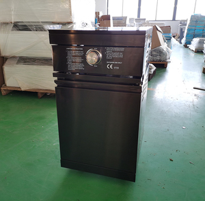 Barbecue en acier inoxydable, grill à infrarouges latéraux pour <span class=keywords><strong>cuisine</strong></span> extérieure, de couleur noire, avec boîte à pizza, 10 pièces - Product Image 1