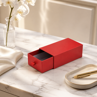 Boîte cadeau tiroir personnalisée en carton rigide multicolore pour bijoux et cosmétiques – Vente en gros