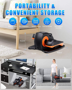 Vélo elliptique et vélo de bureau pour le fitness et la musculation, thérapie physique, simulateur d'escalade TD001S-21, vélo de bureau TD0 - Product Image 2