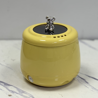 Mini cuiseur à riz multifonction 1,8 L avec bouton ours mignon, marmite électrique antiadhésive pour dortoir et usage domestique