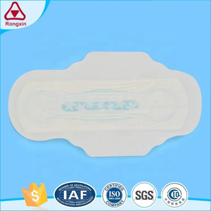 Super Absorbant Confortable Fait de Bambou Papier Soins Personnels Japon Jetable Bleu Bande D'impression Serviettes Hygiéniques pour Femmes - Product Image 5