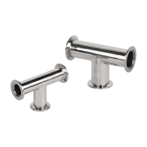 Coude pliant à 45 degrés en acier inoxydable KF25 avec extrémités de bride à vide 40mm - Product Image 2