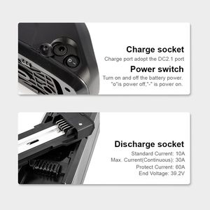 Batería Hailong E35 para Bicicleta Eléctrica Urbana, Motocicleta Eléctrica, Bicicleta Eléctrica, 36V/48V/52V 13Ah/15Ah/20Ah/25Ah, Tubo Inferior - Product Image 5