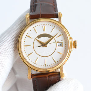 Versión Personalizada, Mecánico Totalmente Automático, Patrón Grabado, Superficie de Espejo de Zafiro Azul, Reloj para Hombre - Product Image 1