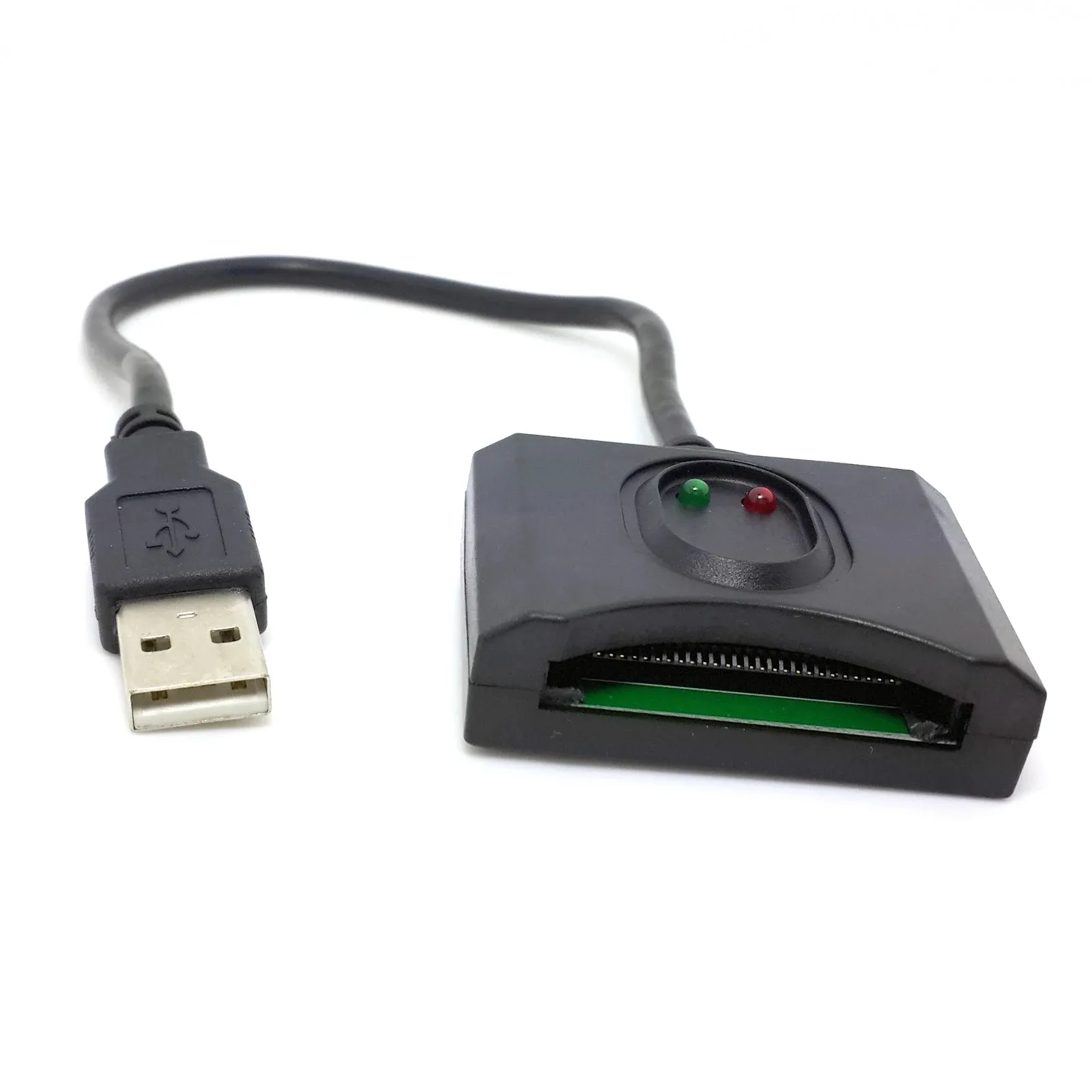 LED 및 DC 전원 잭이있는 노트북 컴퓨터 PC에 대한 Express카드 어댑터에 익스프레스 카드 34MM USB 2.0