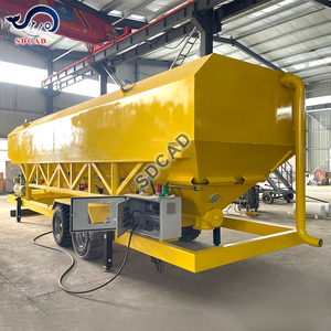 Système d'alimentation en poudre portable prenant en charge le chargement en vrac de camions et de gros sacs pour les travaux de béton, silo mobile en conteneur - Product Image 5