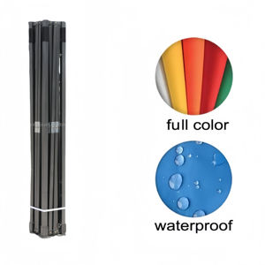 Prix Usine 2025 Rouge Blanc 2x3 Mètres Conception Personnalisée Tentes Publicitaires en Polyester pour Événements - Product Image 5