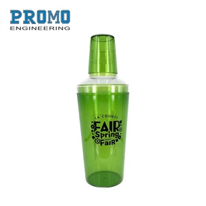 Offre Spéciale <span class=keywords><strong>Shaker</strong></span> à cocktail en plastique transparent de 20oz avec de nouveaux outils de barman <span class=keywords><strong>Bacardi</strong></span> <span class=keywords><strong>Shaker</strong></span> Cap - Product Image 3