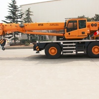 Grue tout-terrain RT35 de 35 tonnes avec système de levage à chute libre