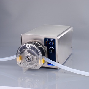 Pompe péristaltique industrielle WT600 pour le traitement de l'eau, débit constant de 6 L/min, réducteur d'eau à faible fréquence 60 Hz - Product Image 3