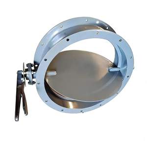 Valvola a Farfalla in Bronzo Alluminio DN125 DN900 150lb con Seduta in PTFE per Acqua Salata e Ventilazione - Product Image 1