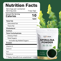 Extrait de spiruline biologique certifié USDA CHTNature OEM, poudre de spiruline, spiruline