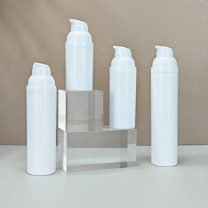 Hot Selling PP Airless <b>Bottle</b> 30ml 50ml <b>Empty</b> Skincare Cream Lotion Cosmetic Packaging <b>Plastic</b> Airless Vacuum Pump <b>Bottle</b> - Product Image 1