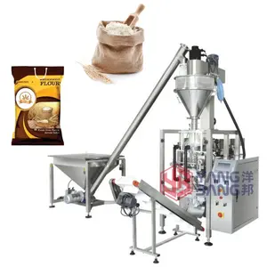 YB-520F Auger Protein Powder Filling Machine / Automatic 1kg 2kg Flour Powder Packing Machine / Form Fill Machines For Powder