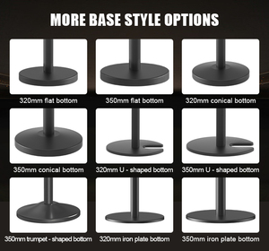 Poteaux de barrière à ceinture rétractable noirs de haute qualité pour hôtels, <span class=keywords><strong>a</strong></span>éroports, banques et expositions - Product Image 6