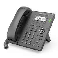 Téléphone IP PoE Flyingvoice P20P SIP 2.0 2 lignes Wi-Fi 2.4G Port USB 2.0 Écran LCD rétroéclairé 2,3 pouces Ethernet RJ45 Système d'exploitation Linux