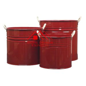 Macetas Decorativas de Hierro con Recubrimiento en Polvo para Hogar, Hoteles y Restaurantes, Decoración de Sala de Estar - Product Image 1