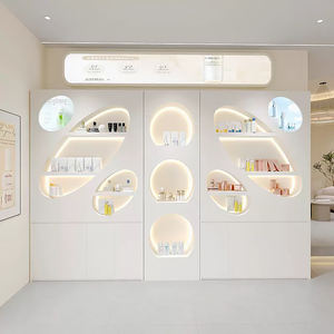 Vetrina Espositiva in Legno di Lusso Personalizzata Moderna Scaffale per Negozi di Alta Gamma con Illuminazione LED per Boutique e Centri Commerciali - Product Image 5