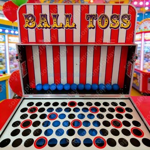 Jeu de lancer de balles de table pour parc d'attractions, utilisation commerciale, équipement de terrain de jeu intérieur/extérieur - Product Image 3