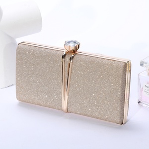 Boshiho Latest Design Custom <b>Small</b> Size Fashion Silver Black Gold Women Glitter Party Clutch Evening Bag - Product Image 5