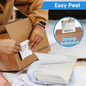BPA-free 4*6 inch D100 D200 nhiệt Bưu Chính nhãn 500 tờ mỗi ngăn xếp vận chuyển nhiệt dính dán siêu thị hàng tạp hóa - Product Image 6