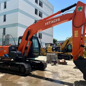 Excavadora de orugas Hitachi ZX120 usada, 12 toneladas, 0,52 M, capacidad de cubo, motor de bomba de caja de cambios, Motor PLC en Stock - Product Image 1