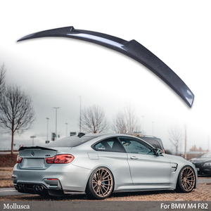 For M4 F82 M4 Style Carbon Fiber <b>Rear</b> <b>Spoiler</b> Trunk Wing 2014-2020 - Product Image 1