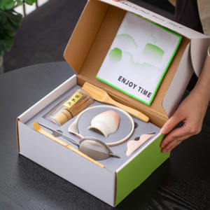 Outils de Cérémonie de Matcha Faits à la Main avec Logo Personnalisé, Set de Fouets à Matcha Japonais en Bambou Naturel, 4-7-9 Pièces, Personnalisable, Kit Thé Matcha - Product Image 1