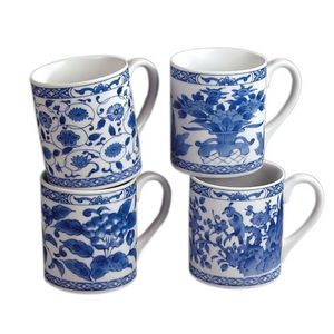 Juego <span class=keywords><strong>de</strong></span> 4 <span class=keywords><strong>Tazas</strong></span> <span class=keywords><strong>de</strong></span> Té <span class=keywords><strong>de</strong></span> <span class=keywords><strong>Porcelana</strong></span> <span class=keywords><strong>China</strong></span> Antigua con Tapa, Filtro y Platillo - Product Image 3