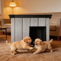 Kenda Gerecycled Hars APEX Peak Hondenschuilplaats Lange Levensduur Anti-Schimmel Patio Buiten Hondenverblijf