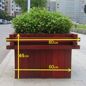 Elegante Soporte Clásico para Macetas de Madera de Abeto con Revestimiento Antioxidante y Base Resistente para Plantas de Interior, Flores, Hierbas y Exhibición en el Hogar - Product Image 3