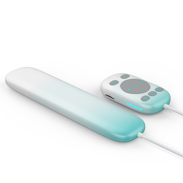 Ultra-Thin Bone Conduction for 5.4 Pillow Speaker with Battery Plastic Encased Aids in Faster Sleep Improved Sleep Quality