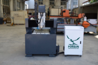 Offres Spéciales produit petit bureau bois 3d CNC routeur 3040T/mini aluminium fraisage forage gravure Machine